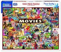 White Mountain Puzzles The Movies Puzzle 1000 Pieces