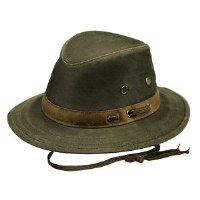 Outback Trading Company Willis Oilskin Hat Large Sage