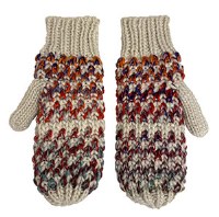 Broner Knit Mittens  Autumn Sunset