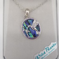 A.T. Storrs Hummingbird Necklace