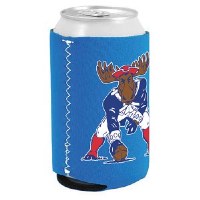 Woods & Sea Minute Moose Can Coolie 12 oz Royal Blue