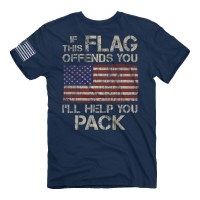 Buck Wear Inc I'll Help You Pack T-Shirt Medium Navy