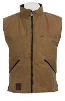 Outback Trading Company Sawbuck Oilskin Vest X-Large Field Tan
