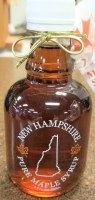 Turkey Street Maples New Hampshire Pure Maple Syrup 250ml Glass NH