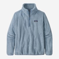 Patagonia Women's Los Gatos 1/4 Zip Pullover MD Light Plume Grey