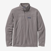 Patagonia Men's Micro D Pull Over  M Feather Grey