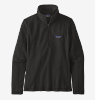 Patagonia Women's Microfleece Quarter-Zip Pullover L Black