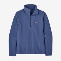 Patagonia Women's Micro D 1/4 Zip Fleece MD Current Blue