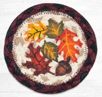 Earth Rugs Autumn Coaster 5"
