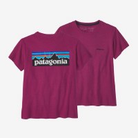 Patagonia Women's P-6 Responsibili-Tee SM Star Pink