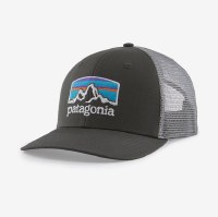 Patagonia Line Logo Ridge LoPro Trucker Hat  Forge Grey