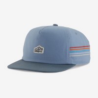 Patagonia Line Ridge Stripe Funfarer Cap  Light Plume Grey