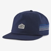 Patagonia Line Logo Ridge Stripe Funfarer Hat  New Navy