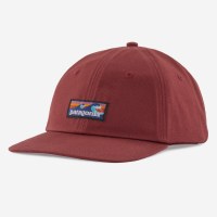 Patagonia Board Short Label Trad Cap  Sequoia Red