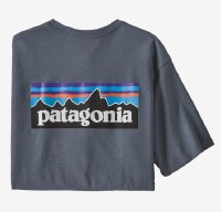 Patagonia P-6 Logo Responsibili-Tee S Plume Grey