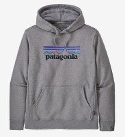 Patagonia P-6 Logo Uprisal Hoodie 2X Gravel Heather