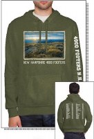 MD-Brand 4000 Footer Hoodie New  S Army Heather