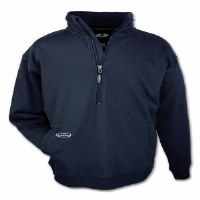 Arborwear Double Thick 1/2 Zip Sweatshirt Medium Navy