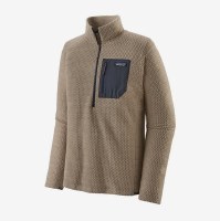 Patagonia R1 Air Zip-Neck XL Oar Tan