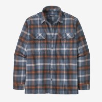 Patagonia Men's Fjord Flannel Shirt SM Forage: Plume Grey