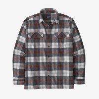 Patagonia Men's Fjord Flannel Shirt 2X Forage: Ink Black