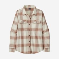 Patagonia Women's Fjord Flannel XL Canopy Fjord: Dark Natural