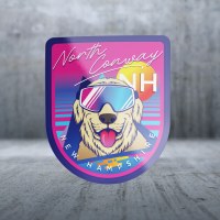 Sticker Pack Retro Future - Doggles Decal Large