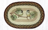 Earth Rugs Chickadee Placemat 13"x19"