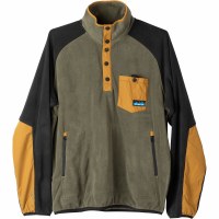 Kavu Teannaway Fleece Pullover M Shadow Leaf