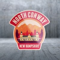 Sticker Pack NH Town & Station Badge Decal Large