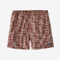 Patagonia Men's Baggies (5") SM Mushroom Forest Batic: Sequoia