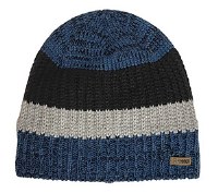 Broner Color Block Knit Hat  Blue Blocks