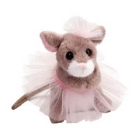 Douglas Tippy Toe Mouse w/Tutu