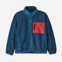 Patagonia Kid's Synchilla Jacket SM Tidepool Blue