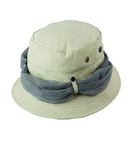 Broner Nylon Bucket Hat, Mesh Netting M Khaki