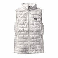 Patagonia Women's Nano Puff Vest MD Birch White