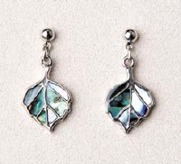 A.T. Storrs Aspen Leaves Earrings