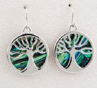 A.T. Storrs Tree of Life Earrings