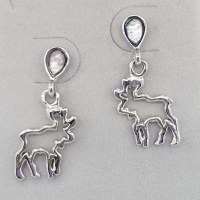 A.T. Storrs Moose Spirit Earrings