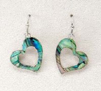 A.T. Storrs Graceful Heart Earrings