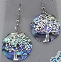 A.T. Storrs Tree of Life Earrings