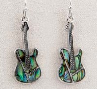 A.T. Storrs Guitar Earrings