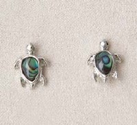 A.T. Storrs Turtle Earrings