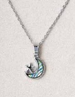 A.T. Storrs Star & Moon Necklace