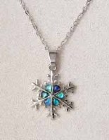 A.T. Storrs Snowflake Necklace