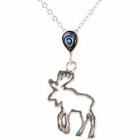 A.T. Storrs Moose Spirit Necklace