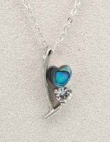 A.T. Storrs Ribbon of Love Necklace