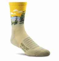 Farm to Feet Cascade Socks MD Desert Tan