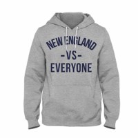 The Boston Sports Apparel New England Vs Everybody Hoodie Small Athletic Grey