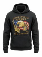 Luba Designs America 250th Hoodie S Black